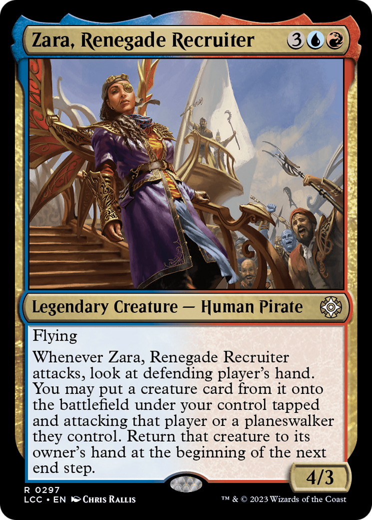 Zara, Renegade Recruiter [The Lost Caverns of Ixalan Commander] - Magic: The Gathering - Card Brawlers | Quebec | Canada |