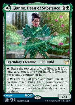 Kianne, Dean of Substance // Imbraham, Dean of Theory [Strixhaven: School of Mages] - Magic: The Gathering - Card Brawlers | Quebec | Canada |