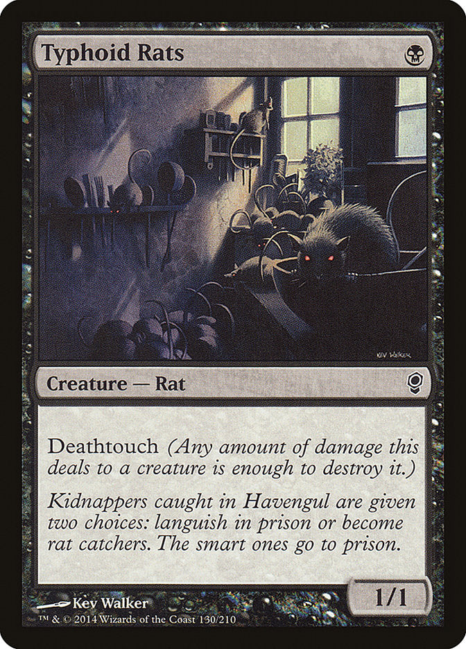 Typhoid Rats [Conspiracy] - Magic: The Gathering - Card Brawlers | Quebec | Canada |