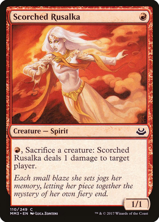 Scorched Rusalka [Modern Masters 2017] - Magic: The Gathering - Card Brawlers | Quebec | Canada |