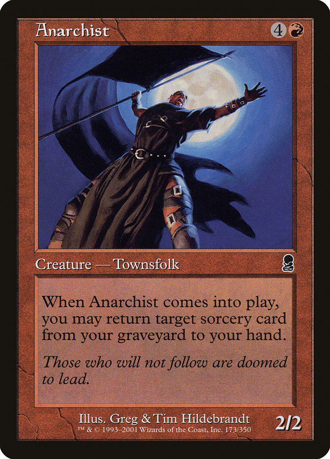 Anarchist [Odyssey] - Magic: The Gathering - Card Brawlers | Quebec | Canada |