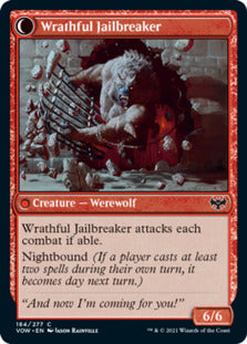 Weary Prisoner // Wrathful Jailbreaker [Innistrad: Crimson Vow] - Magic: The Gathering - Card Brawlers | Quebec | Canada |