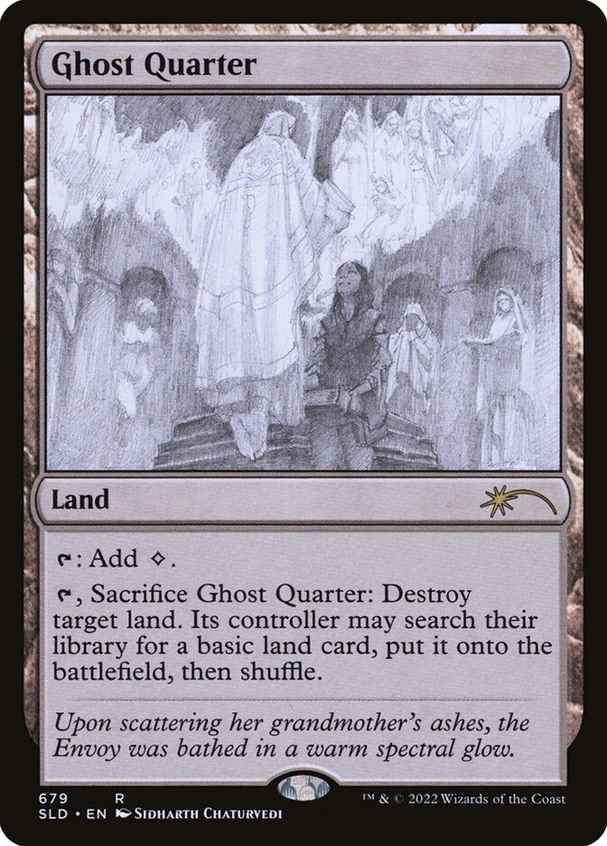 Ghost Quarter (Sketch) [Secret Lair Drop Promos] - Magic: The Gathering - Card Brawlers | Quebec | Canada |