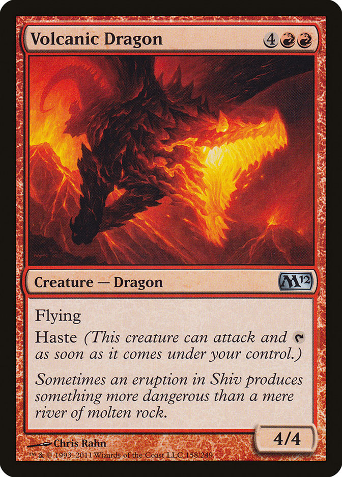 Volcanic Dragon [Magic 2012] - Magic: The Gathering - Card Brawlers | Quebec | Canada |
