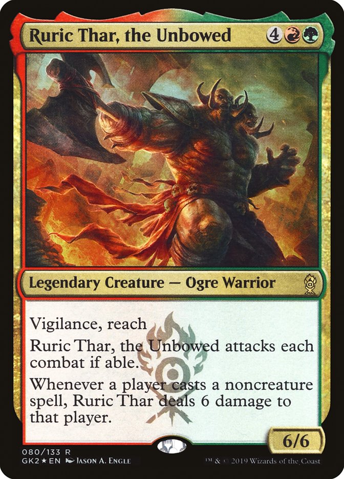 Ruric Thar, the Unbowed [Ravnica Allegiance Guild Kit] - Magic: The Gathering - Card Brawlers | Quebec | Canada |