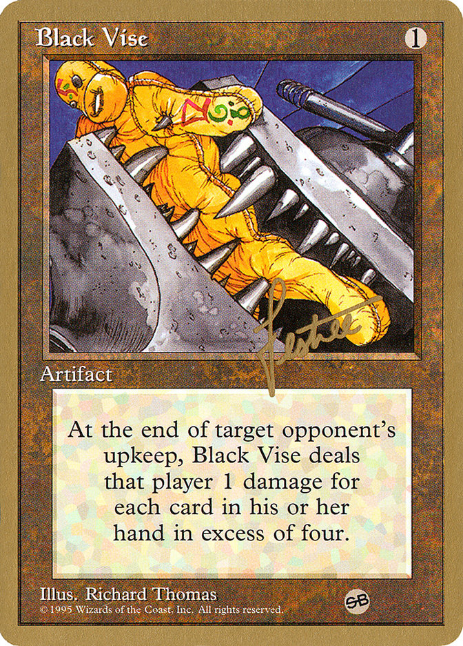 Black Vise (Bertrand Lestree) (SB) [Pro Tour Collector Set] - Magic: The Gathering - Card Brawlers | Quebec | Canada |
