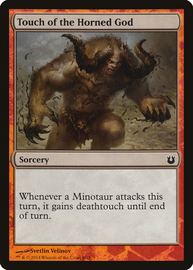 Touch of the Horned God [Born of the Gods Battle the Horde] - Magic: The Gathering - Card Brawlers | Quebec | Canada |