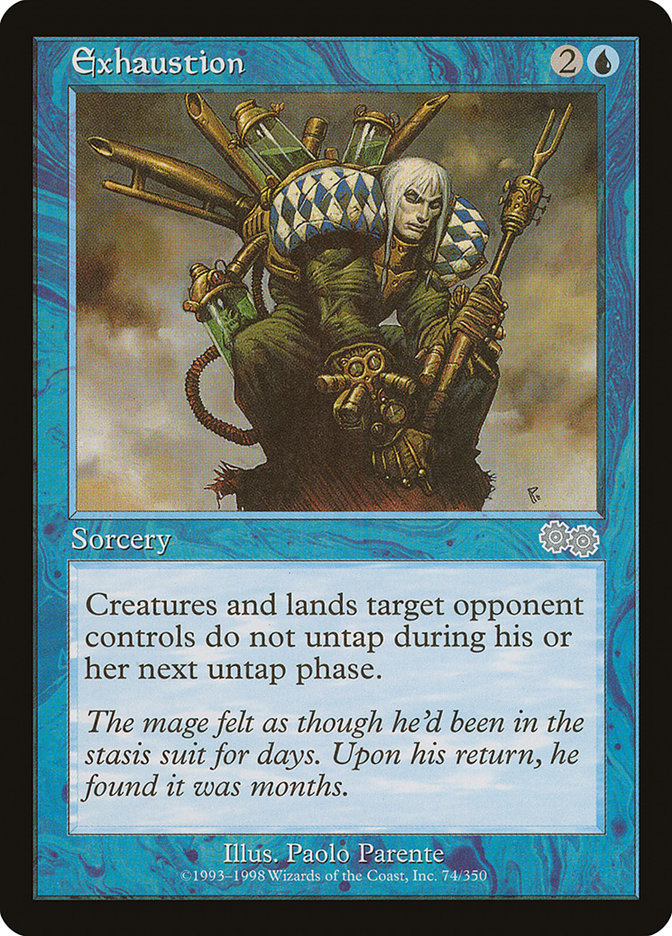 Exhaustion [Urza's Saga] - Magic: The Gathering - Card Brawlers | Quebec | Canada |
