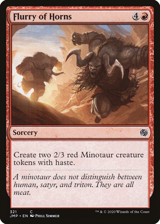 Flurry of Horns [Jumpstart] - Magic: The Gathering - Card Brawlers | Quebec | Canada |