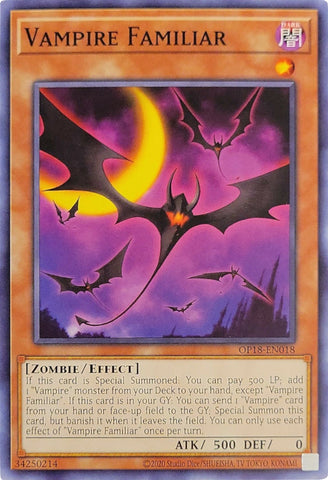 Vampire Familiar [OP18-EN018] Common - Yu-Gi-Oh! - Card Brawlers | Quebec | Canada |