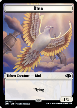 Elephant // Bird Double-Sided Token [Dominaria Remastered Tokens] - Magic: The Gathering - Card Brawlers | Quebec | Canada |