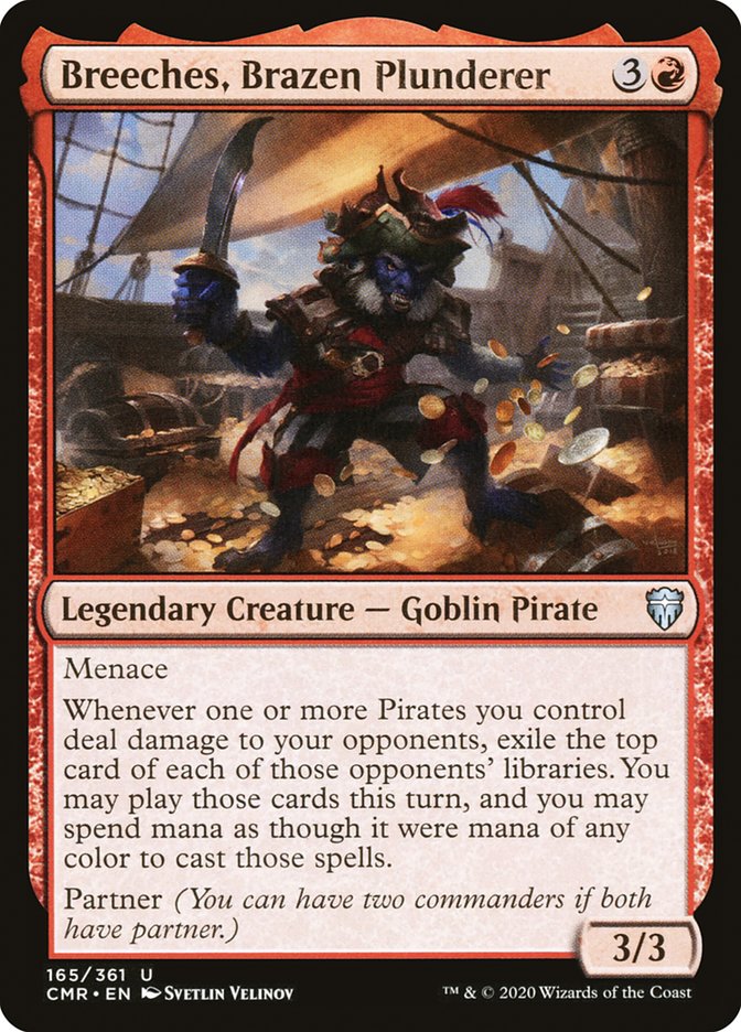 Breeches, Brazen Plunderer [Commander Legends] - Magic: The Gathering - Card Brawlers | Quebec | Canada |