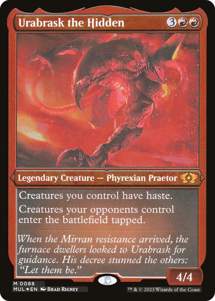 Urabrask the Hidden (Foil Etched) [Multiverse Legends] - Magic: The Gathering - Card Brawlers | Quebec | Canada |