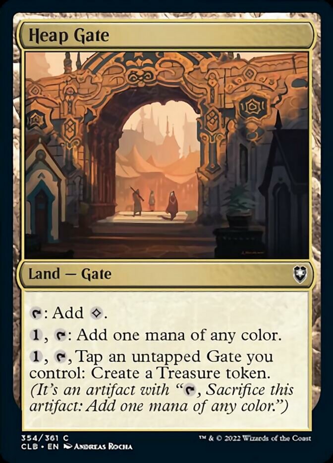 Heap Gate [Commander Legends: Battle for Baldur's Gate] - Magic: The Gathering - Card Brawlers | Quebec | Canada |