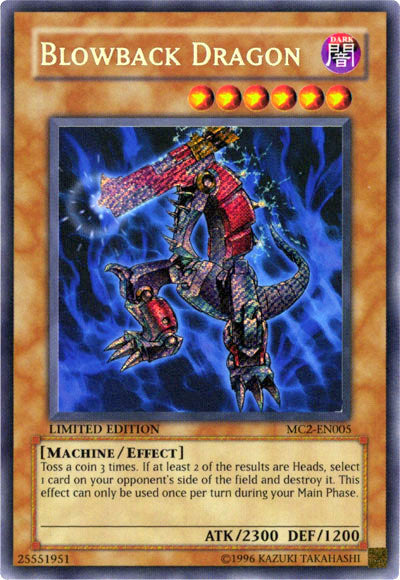 Blowback Dragon [MC2-EN005] Secret Rare - Yu-Gi-Oh! - Card Brawlers | Quebec | Canada |