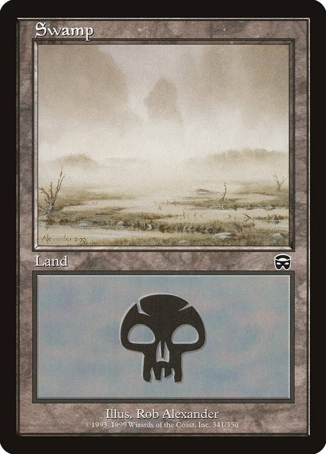 Swamp (341) [Mercadian Masques] - Magic: The Gathering - Card Brawlers | Quebec | Canada |