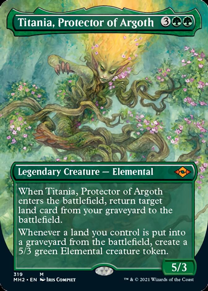 Titania, Protector of Argoth (Borderless Alternate Art) [Modern Horizons 2] - Magic: The Gathering - Card Brawlers | Quebec | Canada |