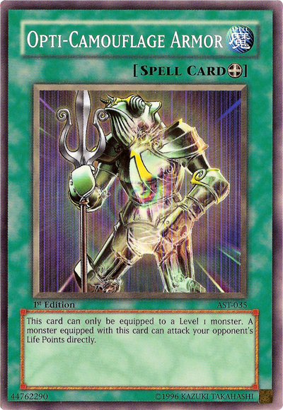 Opti-Camouflage Armor [AST-035] Common - Yu-Gi-Oh! - Card Brawlers | Quebec | Canada |
