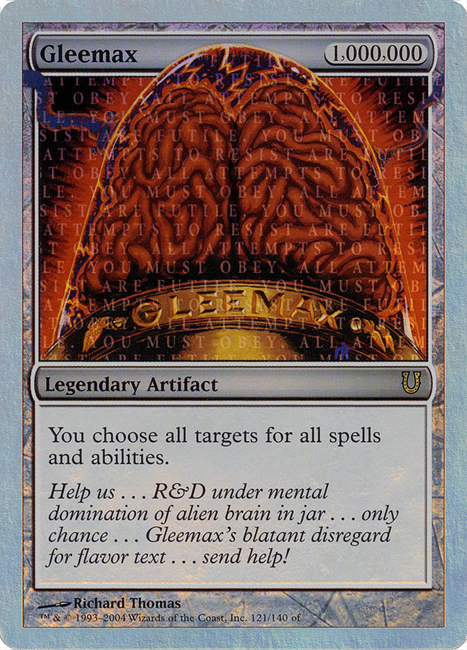 Gleemax (Alternate Foil) [Unhinged] - Magic: The Gathering - Card Brawlers | Quebec | Canada |