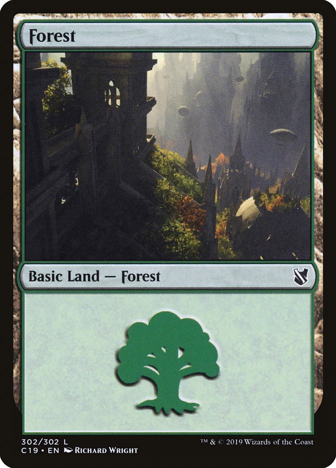 Forest (302) [Commander 2019] - Magic: The Gathering - Card Brawlers | Quebec | Canada |