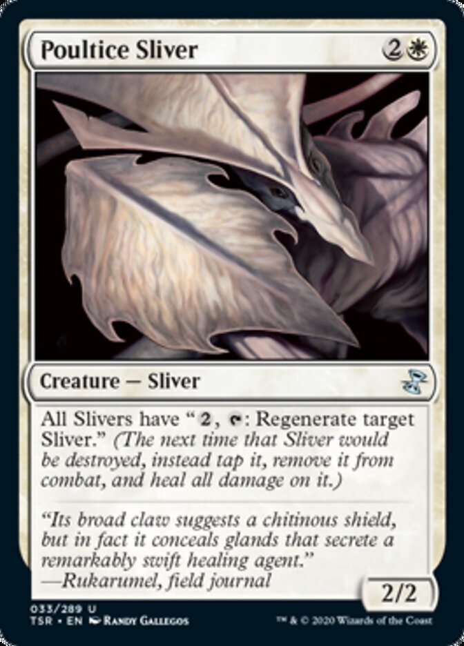 Poultice Sliver [Time Spiral Remastered] - Magic: The Gathering - Card Brawlers | Quebec | Canada |