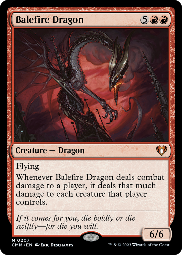 Balefire Dragon [Commander Masters] - Magic: The Gathering - Card Brawlers | Quebec | Canada |