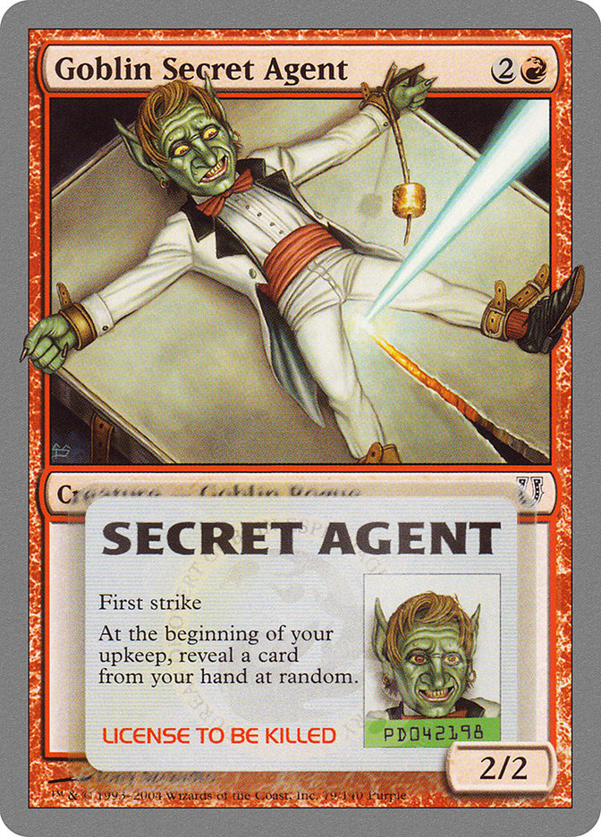 Goblin Secret Agent [Unhinged] - Magic: The Gathering - Card Brawlers | Quebec | Canada |