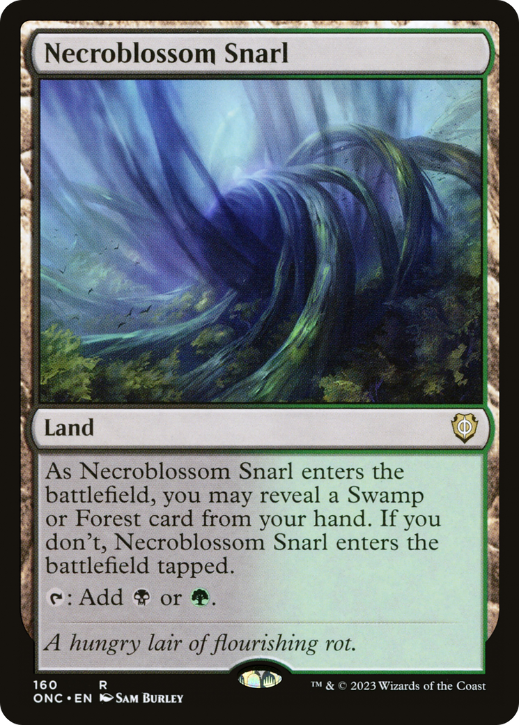 Necroblossom Snarl [Phyrexia: All Will Be One Commander] - Magic: The Gathering - Card Brawlers | Quebec | Canada |