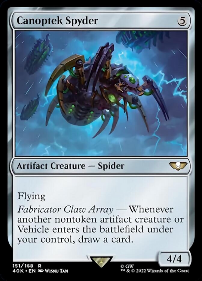 Canoptek Spyder (Surge Foil) [Warhammer 40,000] - Magic: The Gathering - Card Brawlers | Quebec | Canada |
