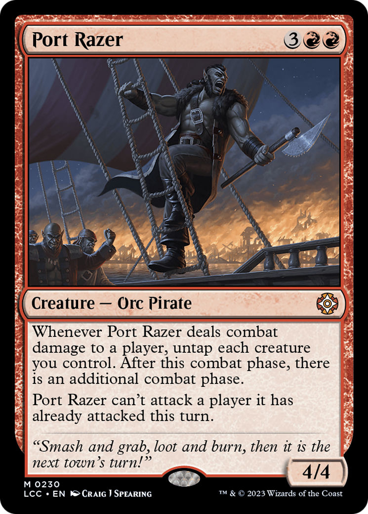 Port Razer [The Lost Caverns of Ixalan Commander] - Magic: The Gathering - Card Brawlers | Quebec | Canada |