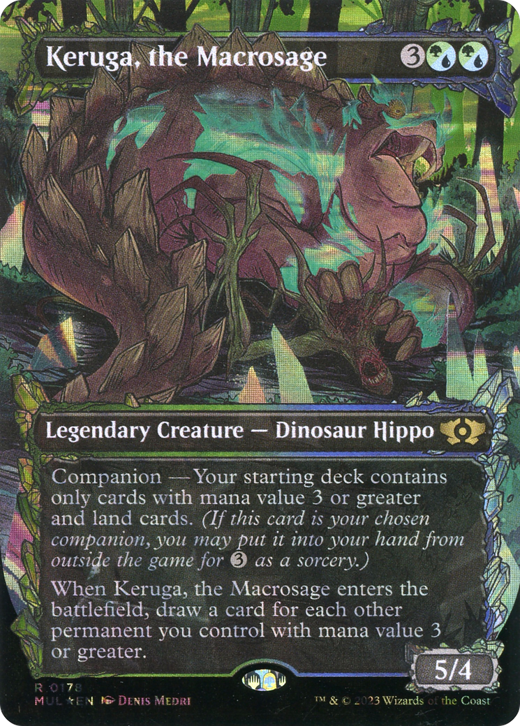 Keruga, the Macrosage (Halo Foil) [Multiverse Legends] - Magic: The Gathering - Card Brawlers | Quebec | Canada |