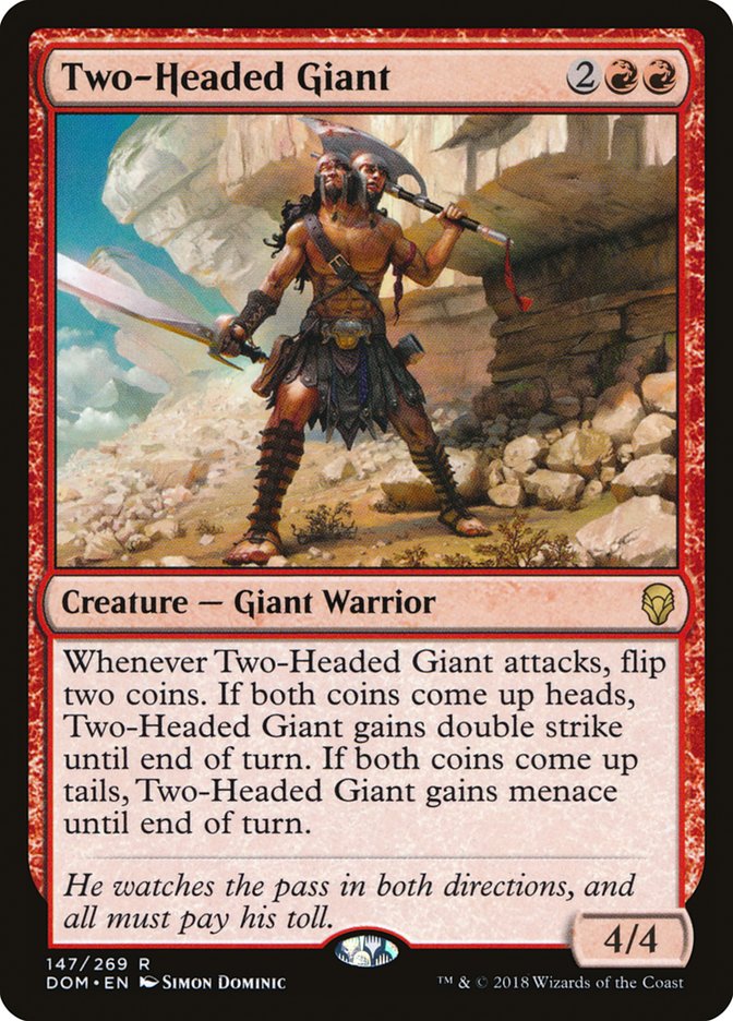 Two-Headed Giant [Dominaria] - Magic: The Gathering - Card Brawlers | Quebec | Canada |