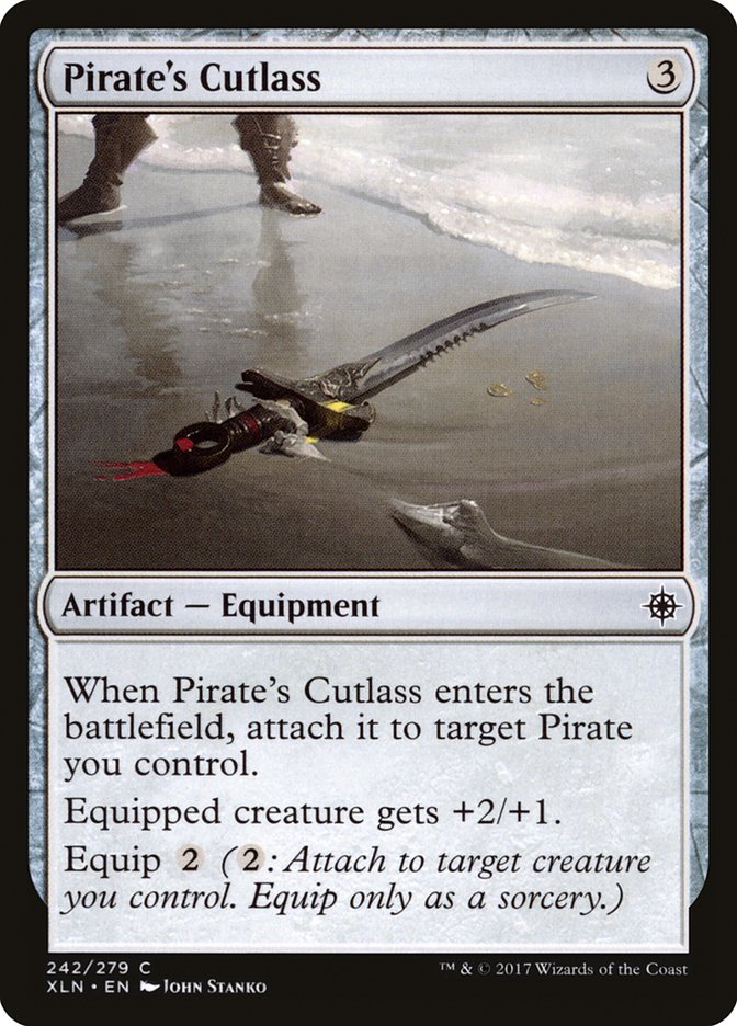 Pirate's Cutlass [Ixalan] - Magic: The Gathering - Card Brawlers | Quebec | Canada |