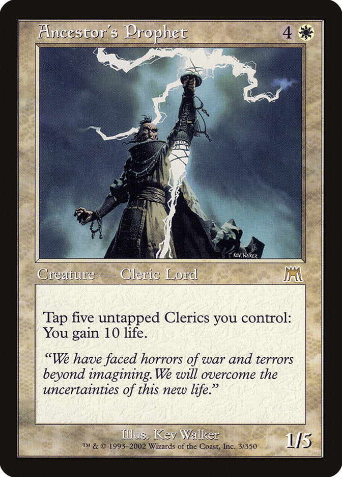 Ancestor's Prophet [Onslaught] - Magic: The Gathering - Card Brawlers | Quebec | Canada |