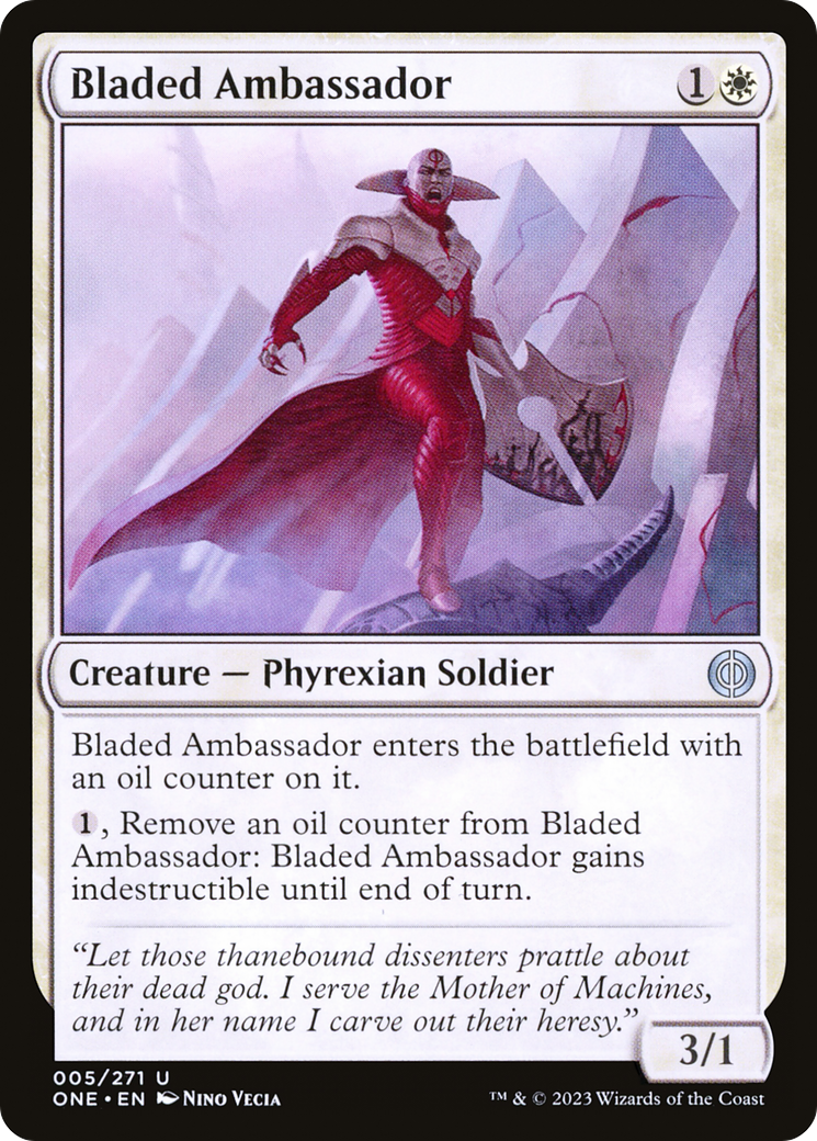 Bladed Ambassador [Phyrexia: All Will Be One] - Magic: The Gathering - Card Brawlers | Quebec | Canada |