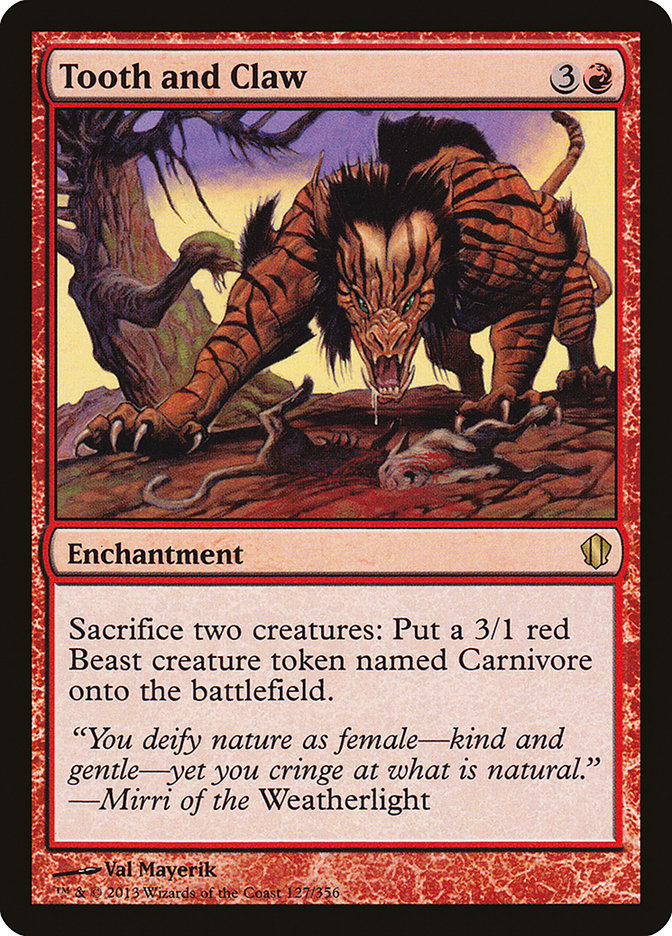Tooth and Claw [Commander 2013] - Magic: The Gathering - Card Brawlers | Quebec | Canada |