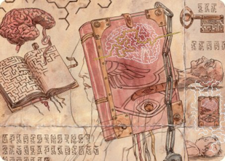 Mazemind Tome Art Card [The Brothers' War Art Series] - Magic: The Gathering - Card Brawlers | Quebec | Canada |