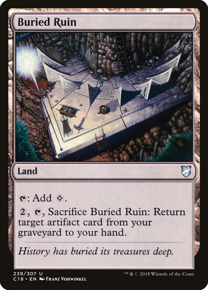 Buried Ruin [Commander 2018] - Magic: The Gathering - Card Brawlers | Quebec | Canada |