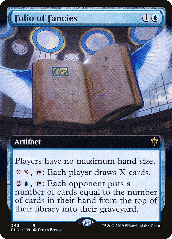 Folio of Fancies (Extended Art) [Throne of Eldraine] - Magic: The Gathering - Card Brawlers | Quebec | Canada |