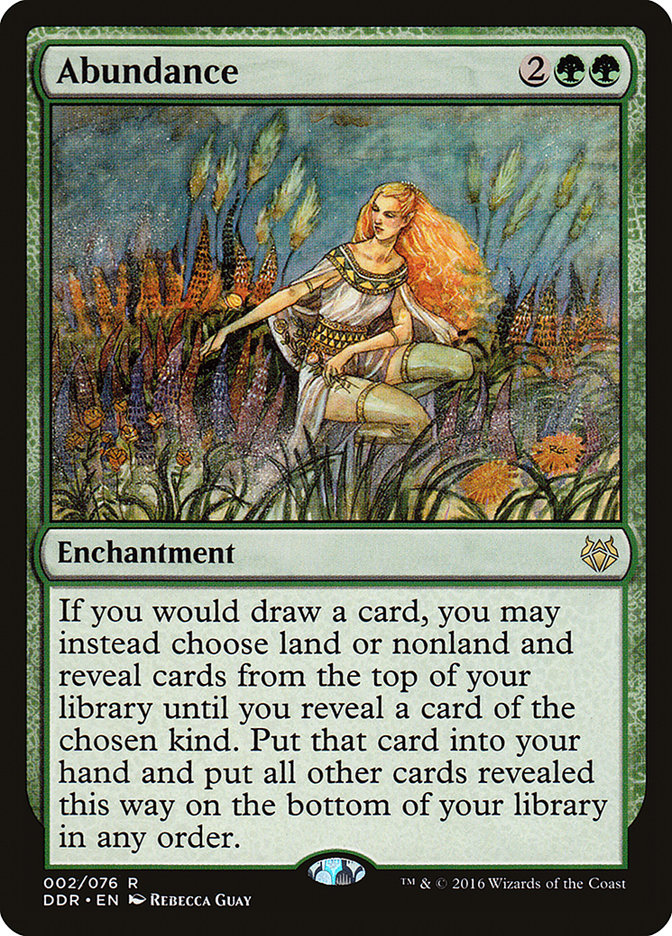 Abundance [Duel Decks: Nissa vs. Ob Nixilis] - Magic: The Gathering - Card Brawlers | Quebec | Canada |