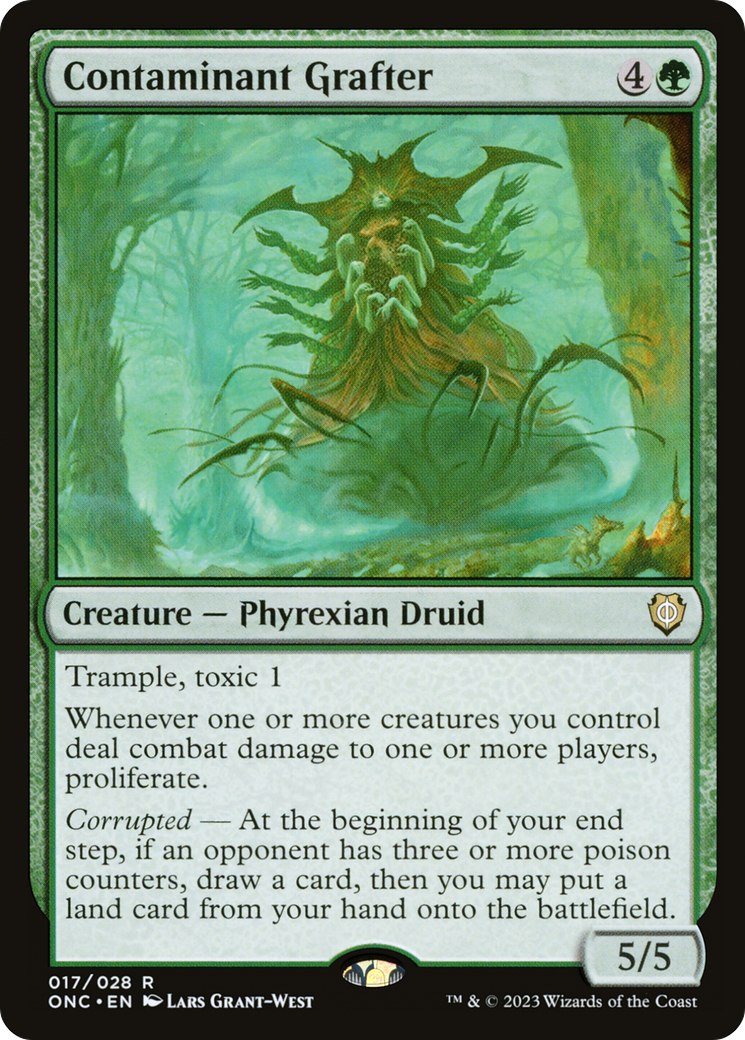 Contaminant Grafter [Phyrexia: All Will Be One Commander] - Magic: The Gathering - Card Brawlers | Quebec | Canada |