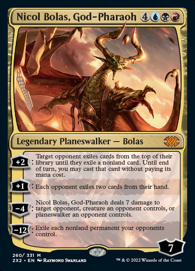 Nicol Bolas, God-Pharaoh [Double Masters 2022] - Magic: The Gathering - Card Brawlers | Quebec | Canada |