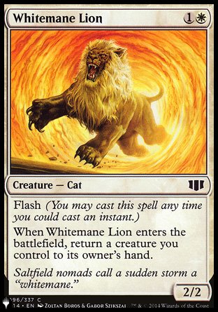 Whitemane Lion [The List] - Magic: The Gathering - Card Brawlers | Quebec | Canada |