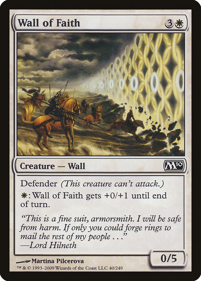 Wall of Faith [Magic 2010] - Magic: The Gathering - Card Brawlers | Quebec | Canada |