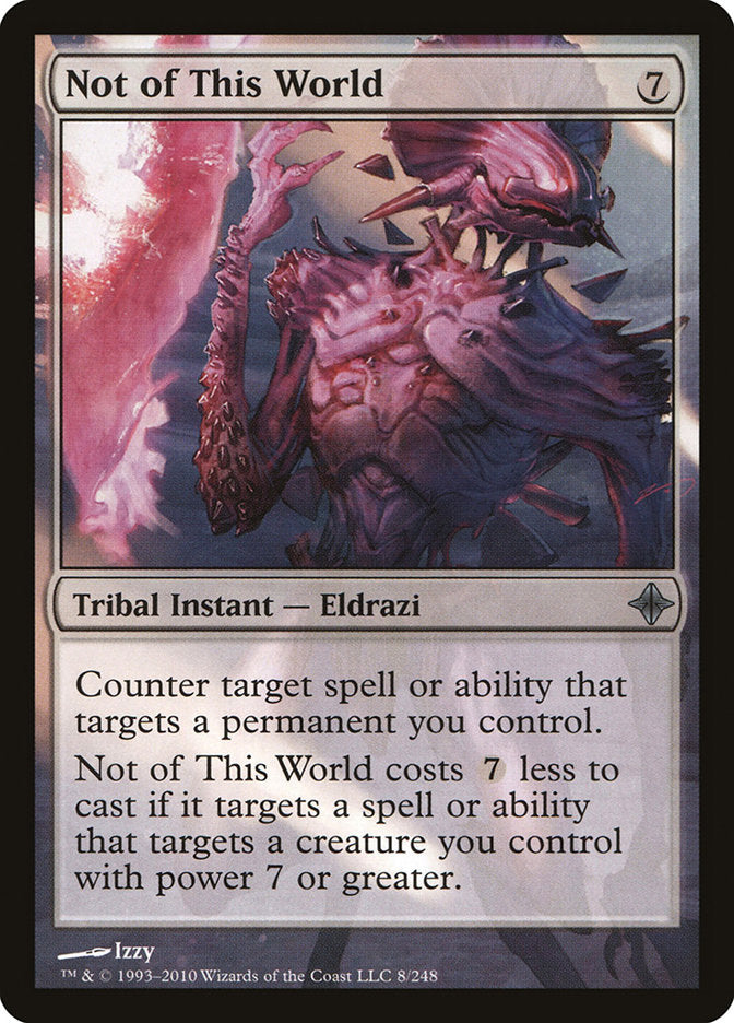 Not of This World [Rise of the Eldrazi] - Magic: The Gathering - Card Brawlers | Quebec | Canada |