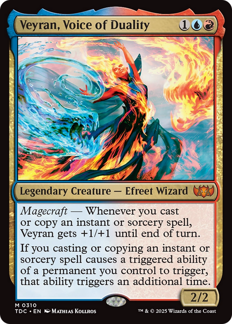 Veyran, Voice of Duality [Tarkir: Dragonstorm Commander] - Magic: The Gathering - Card Brawlers | Quebec | Canada |