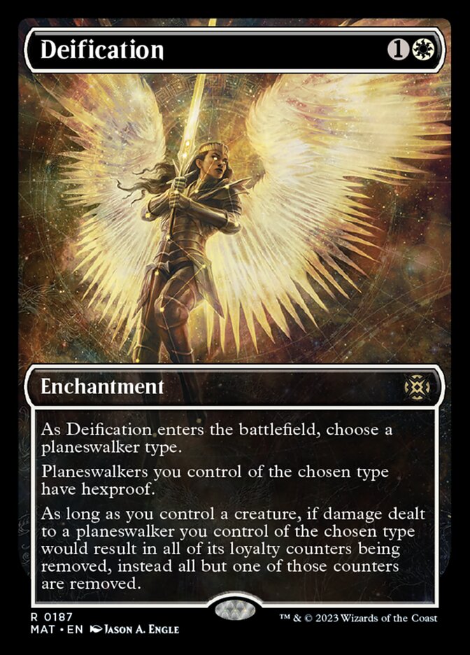 Deification (Showcase Halo Foil) [March of the Machine: The Aftermath] - Magic: The Gathering - Card Brawlers | Quebec | Canada |
