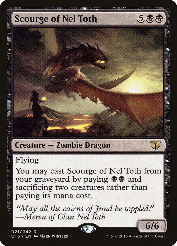Scourge of Nel Toth [Commander 2015] - Magic: The Gathering - Card Brawlers | Quebec | Canada |