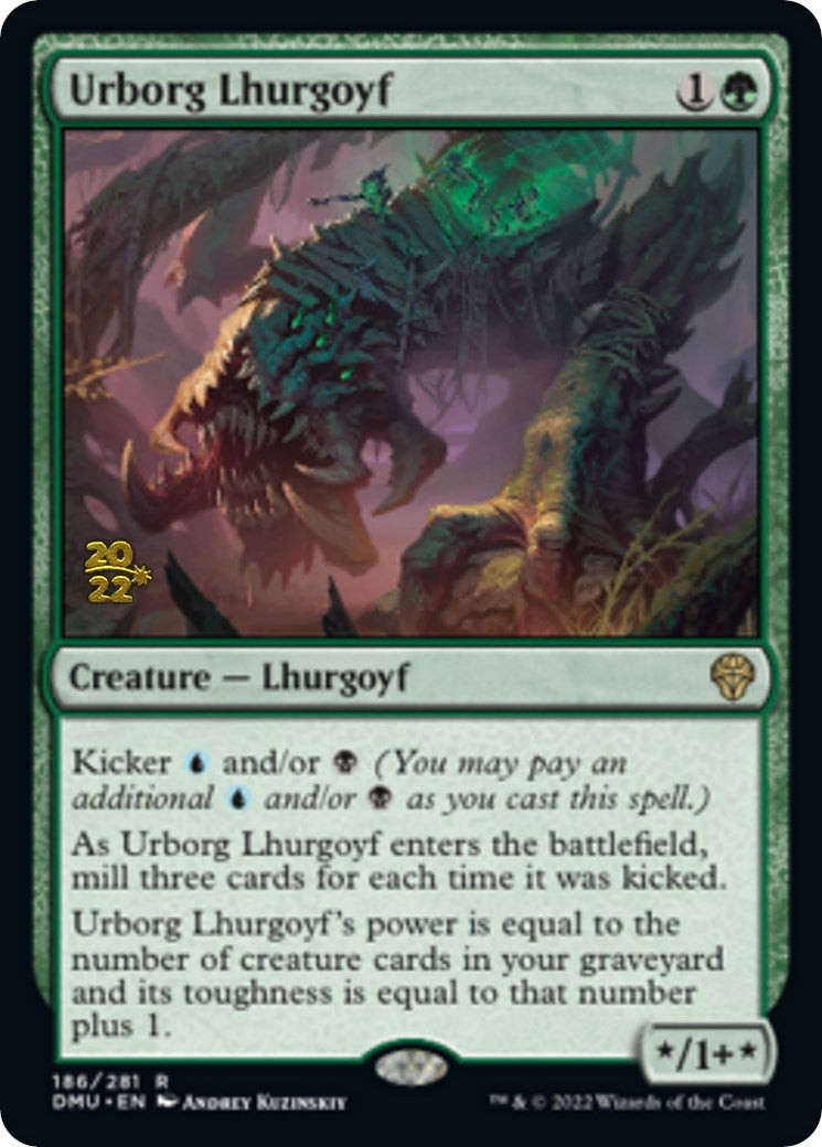 Urborg Lhurgoyf [Dominaria United Prerelease Promos] - Magic: The Gathering - Card Brawlers | Quebec | Canada |