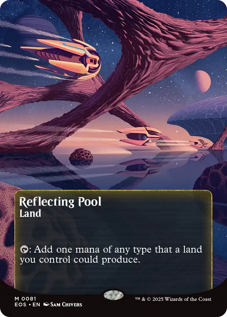 Reflecting Pool (0081) (Borderless) [Edge of Eternities: Stellar Sights] - Magic: The Gathering - Card Brawlers | Quebec | Canada |